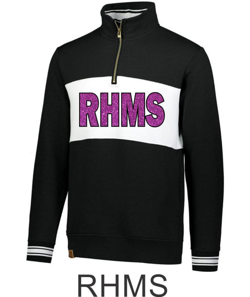 RHMS Varsity Pullover- 3 designs- Matte or Glitter