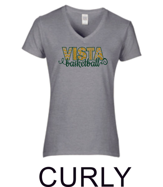 MVHS Ladies Short Sleeve Tee- 3 designs- Matte or Glitter