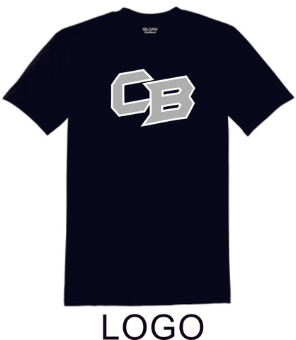 CO Baseball Basic Logo Tee- Matte or Glitter