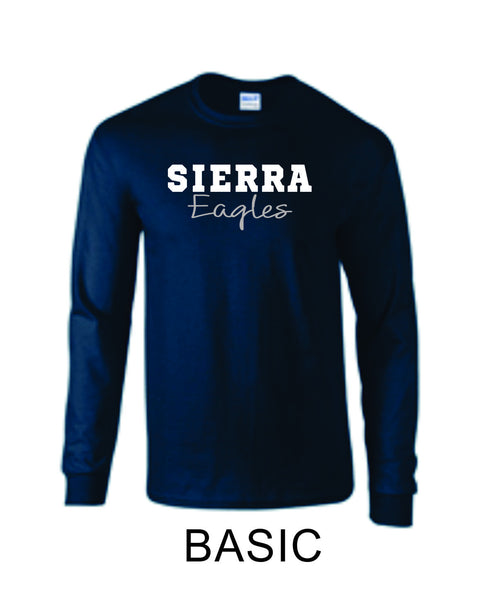 Sierra Long Sleeve Tee- 4 Designs