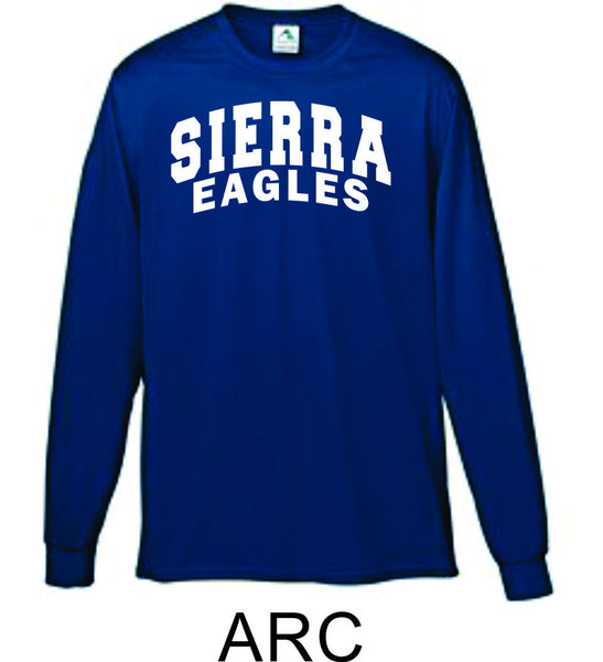 Sierra Wicking Long Sleeve Tee- 4 Designs