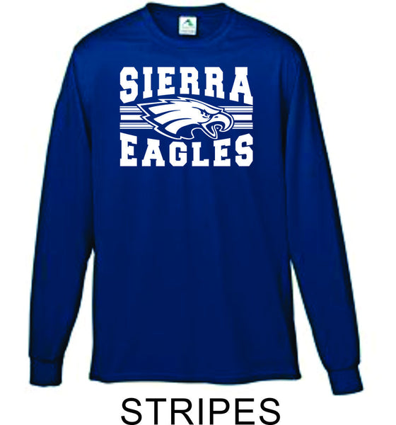 Sierra Wicking Long Sleeve Tee- 4 Designs