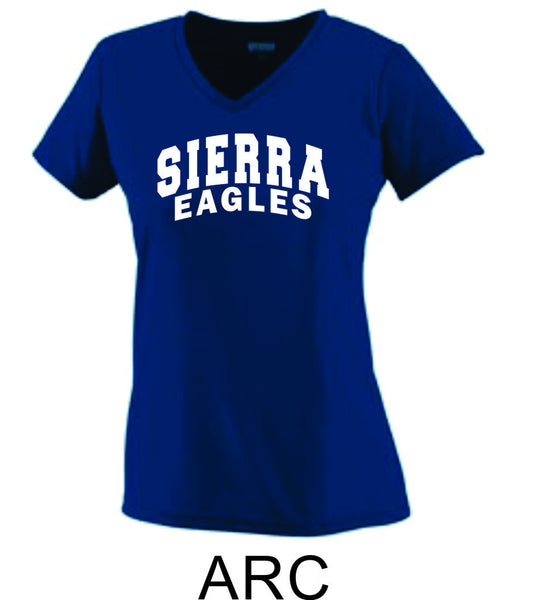 Sierra Ladies Wicking T-Shirt- 4 Designs