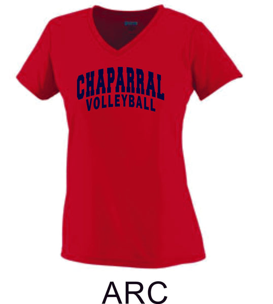 Chap Volleyball Ladies Wicking T-Shirt- 4 Designs