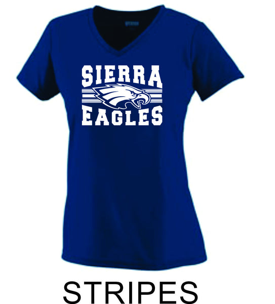 Sierra Ladies Wicking T-Shirt- 4 Designs