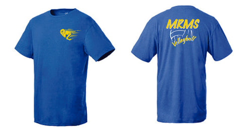 MRMS Volleyball Tee- 2 colors- Matte or Glitter