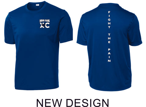MRMS XC Shiny Wicking Unisex Tee- Youth and Adult Sizes