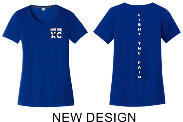 MRMS XC Cotton Touch Wicking Ladies Tee
