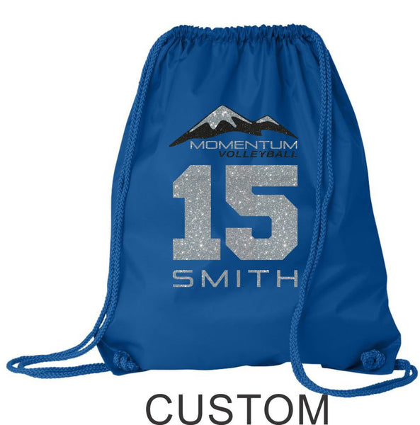 Momentum Volleyball Drawstring Backpack- 2 designs