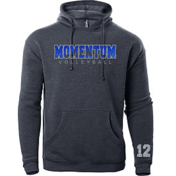 Momentum Volleyball Unisex Mountain Hoodie- Matte or Glitter