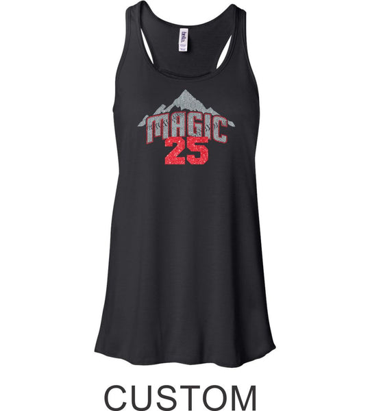 Magic Flowy Tank- 3 designs- Matte or Glitter