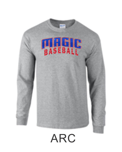Magic Long Sleeve Glitter Tee- 3 Designs