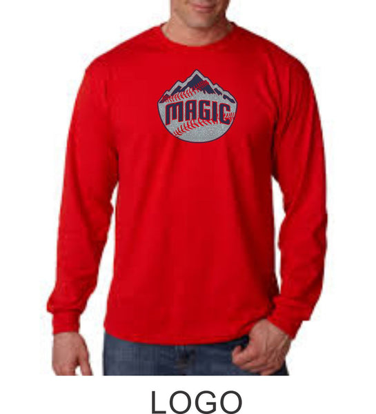 Magic Long Sleeve Glitter Tee- 3 Designs