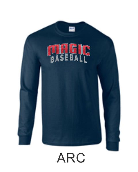 Magic Long Sleeve Glitter Tee- 3 Designs