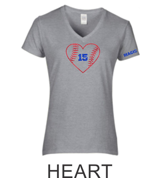 Magic Ladies Short Sleeve Tee- 4 Designs