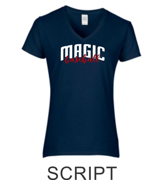 Magic Ladies Short Sleeve Tee- 4 Designs