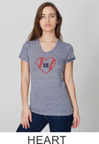 Magic Track Tee- 4 designs- Matte or Glitter