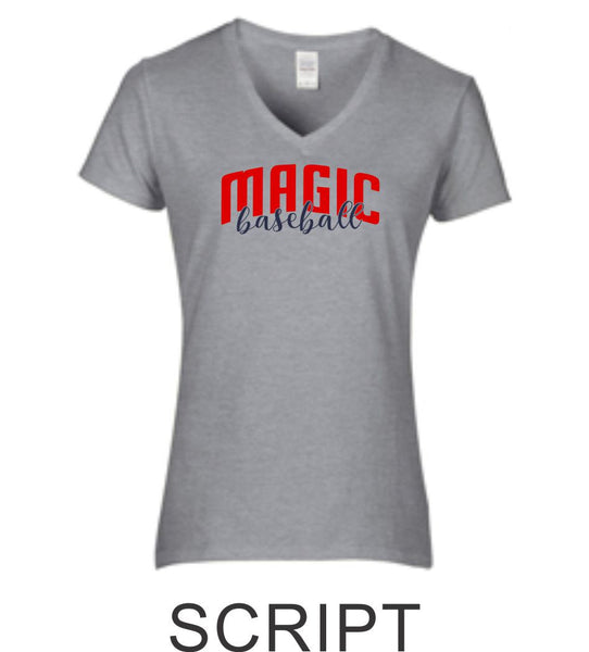 Magic Ladies Short Sleeve Tee- 4 Designs