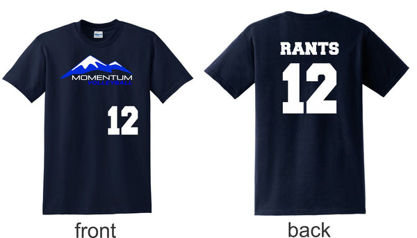 Momentum Volleyball Basic Logo Tee