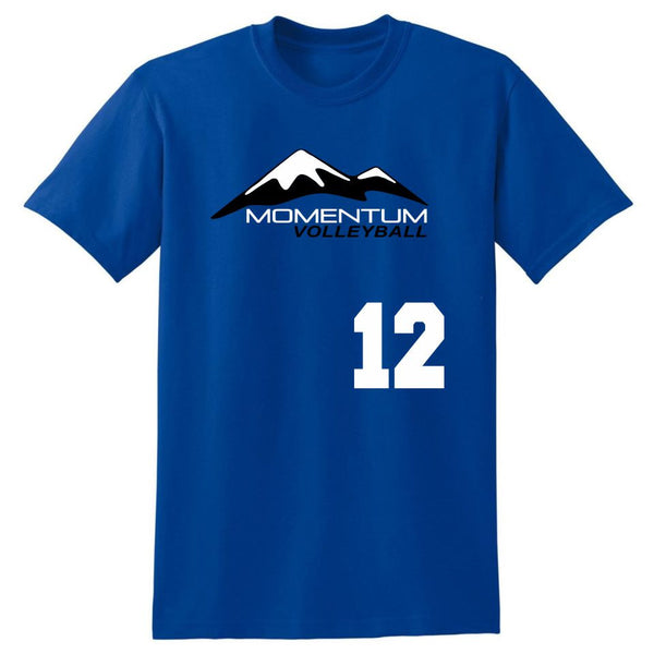 Momentum Volleyball Basic Logo Tee