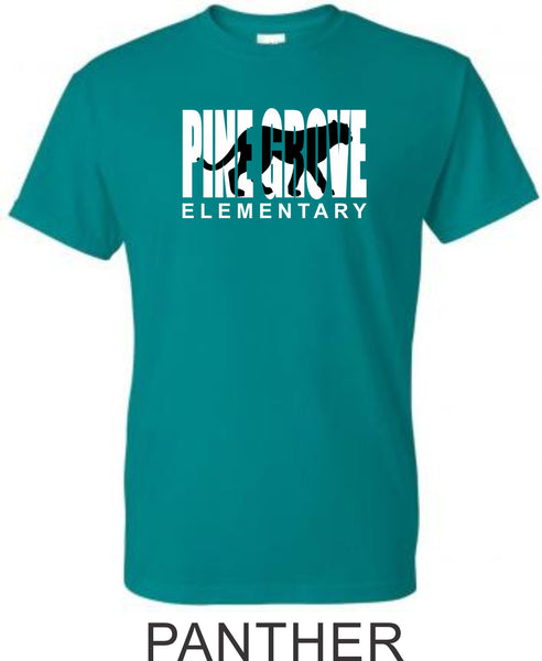 PGE Design Teal T-Shirt- 7 Designs