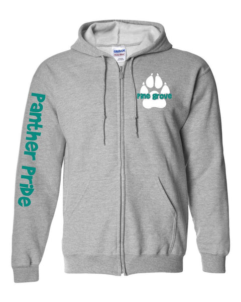 PGE Paw Zip Up Hoodie