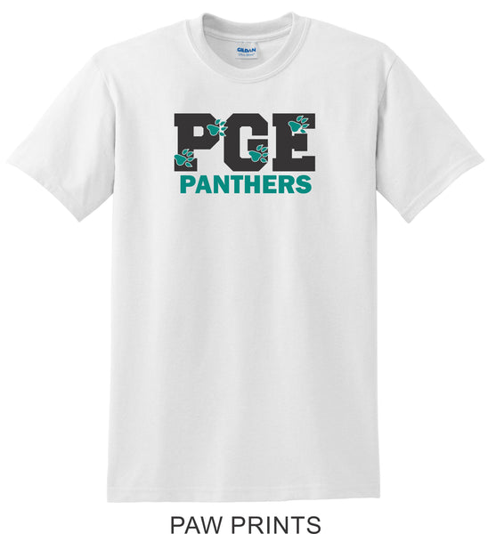 PGE White T-Shirt- 7 designs