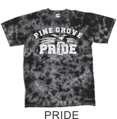 PGE Black Tie Dye T-Shirt- 7 Designs