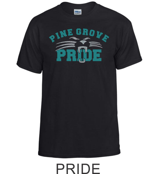 PGE Glitter Black T-Shirt- 7 designs