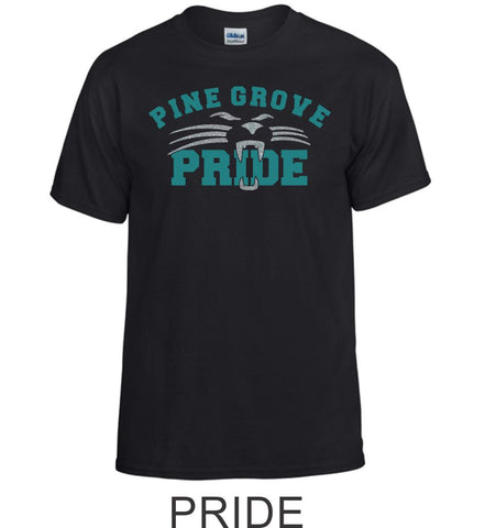 PGE Glitter Black T-Shirt- 7 designs