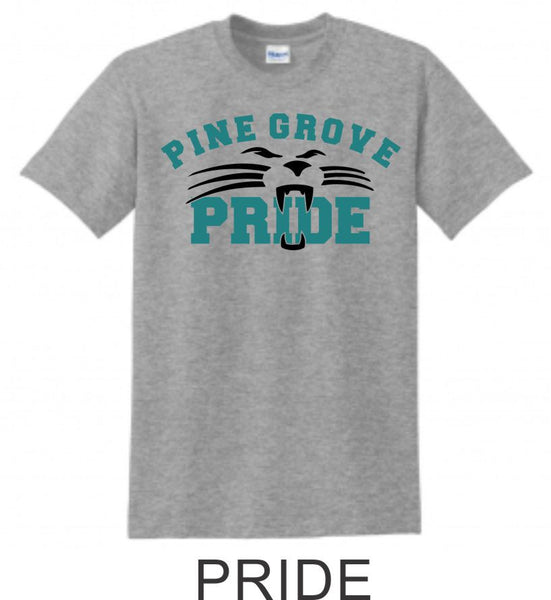 PGE Grey T-Shirt- 7 Designs