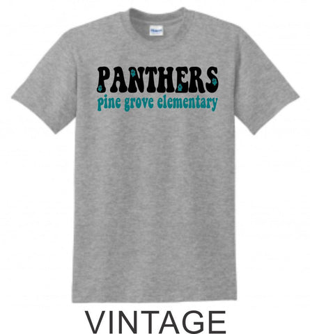 PGE Grey T-Shirt- 7 Designs