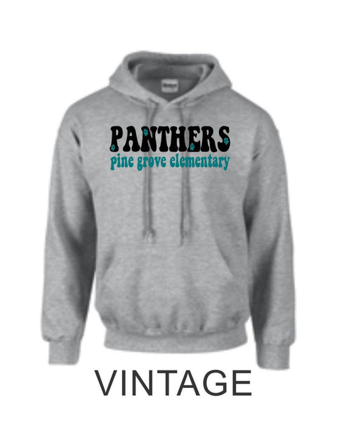 PGE Grey Hooded Sweatshirt - 7 Designs