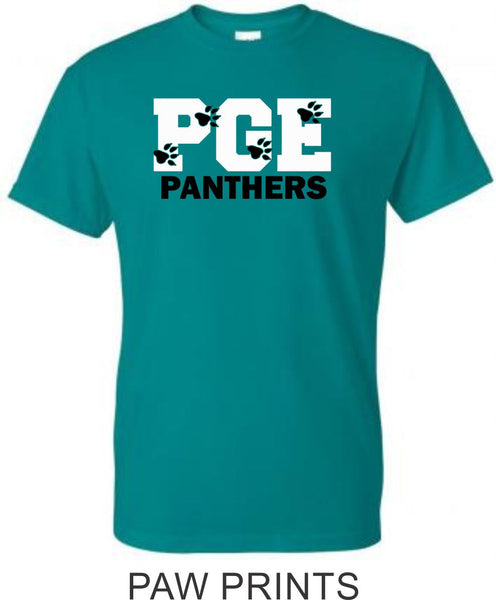 PGE Design Teal T-Shirt- 7 Designs