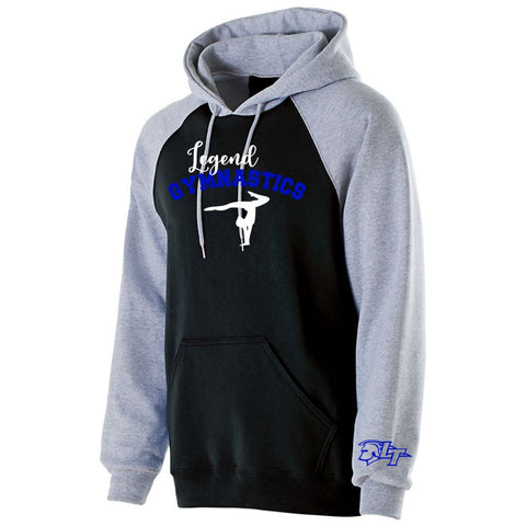 Ponderosa Gymnastics Raglan Hoodie- Matte or Glitter
