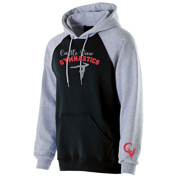 Ponderosa Gymnastics Raglan Hoodie- Matte or Glitter