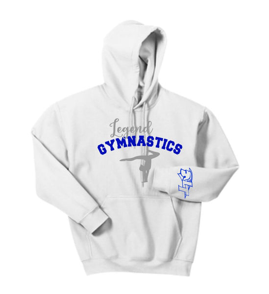 Ponderosa Gymanstics Basic Hoodie- Matte or Glitter