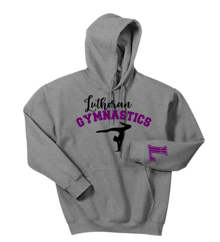 Ponderosa Gymanstics Basic Hoodie- Matte or Glitter