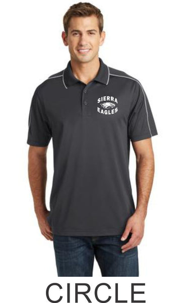 Sierra Staff Piped Polo- Unisex- 3 Designs