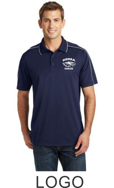 Sierra Staff Piped Polo- Unisex- 3 Designs