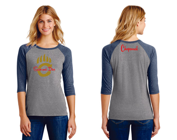 Chap Swim & Dive Raglan - Matte or Glitter