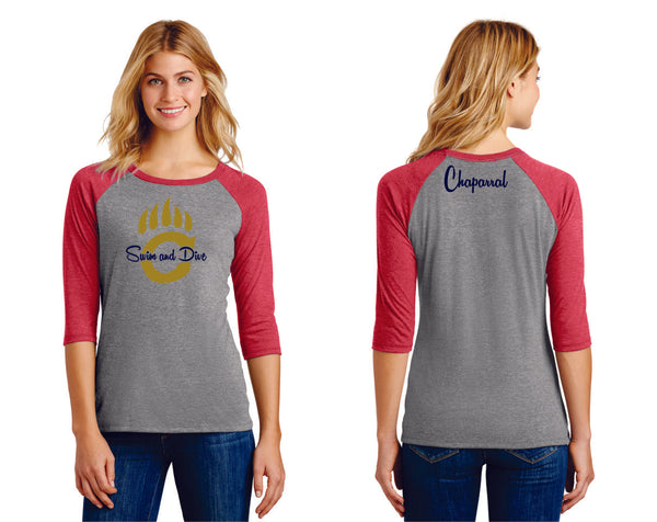 Chap Swim & Dive Raglan - Matte or Glitter