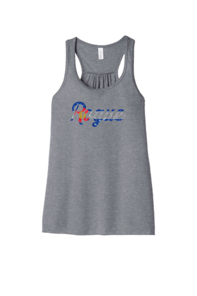 Rogue CO Flag Flowy Tank- Matte or Glitter