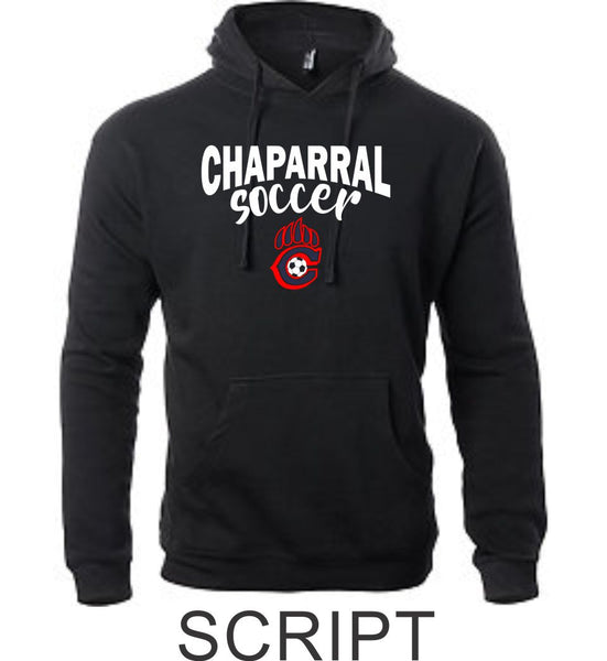 Chap Soccer Unisex Hoodie - 5 Designs- Matte or Glitter