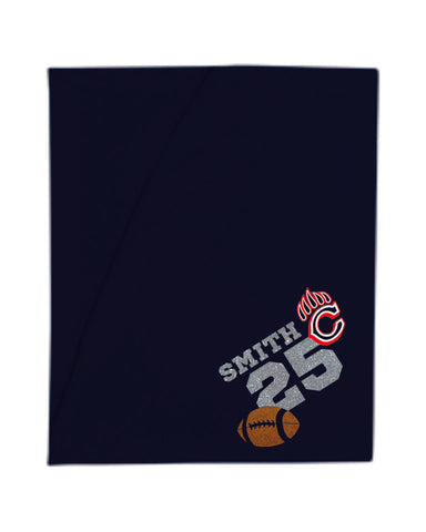 Chap Football Blankets
