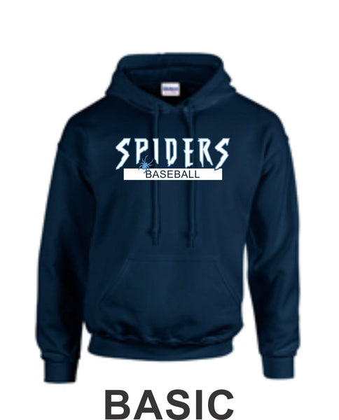 Spiders Hooded Sweatshirt- 4 Design Options