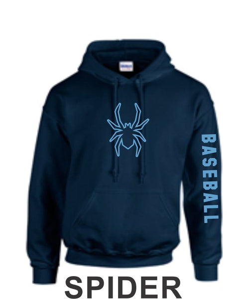 Spiders Hooded Sweatshirt- 4 Design Options