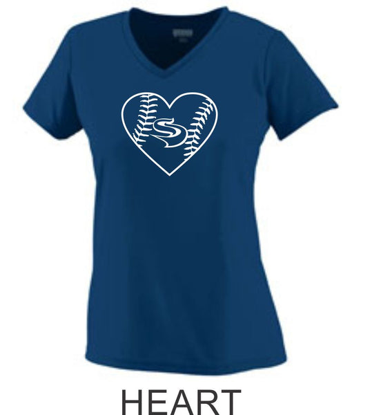 Slammers Ladies Wicking T-Shirt- 3 designs