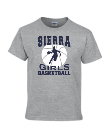 Sierra Girls Basketball Tees