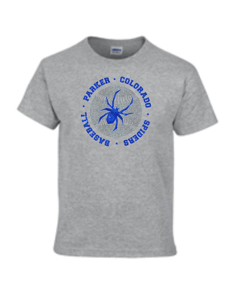 Spiders Circle Tee- Matte or Glitter